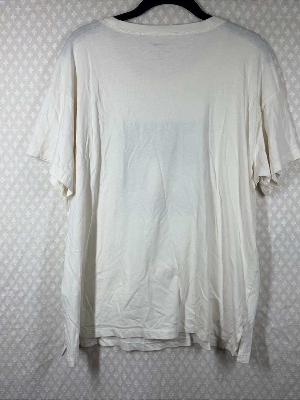 Madewell Kit Agar White Graphic Print Short Sleeve Tee - Picture 6 of 6